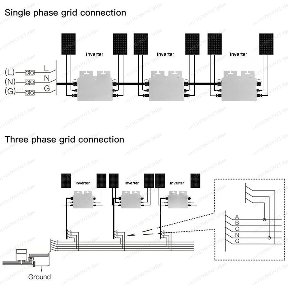 G-T-B800W 800W Solar Grid Tie  - Grid Tie Micro Inverter recension och pris