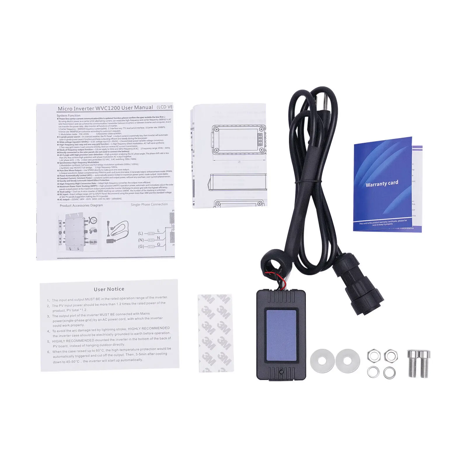 1200W MPPT Micro Solar Inverte - Grid Tie Micro Inverter recension och pris