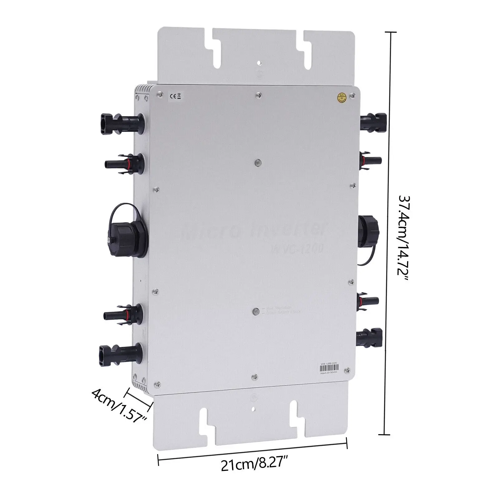 1200W MPPT Micro Solar Inverte - Grid Tie Micro Inverter recension och pris