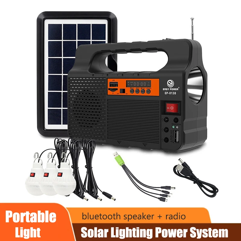Outdoor Portable Solar Lightin - Renewable Energy House recension och pris