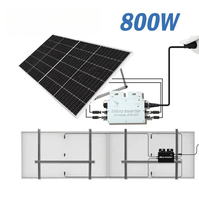 800W Solar Micro Inverter, Dua - Grid Tie Micro Inverter recension och pris