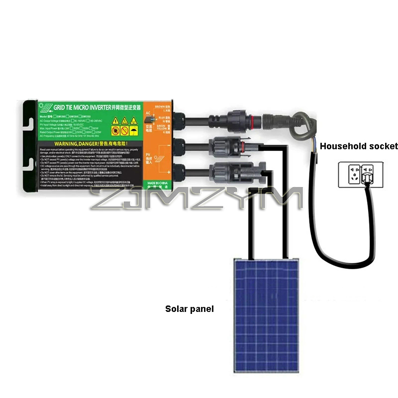 MPPT Grid Tie Inverter 300W 35 - Grid Tie Micro Inverter recension och pris
