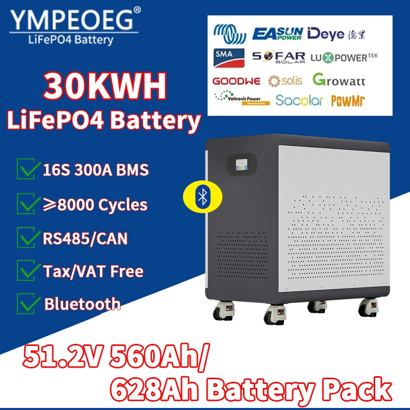 100% Full Capacity 51.2V560Ah/ - Renewable Energy House recension och pris