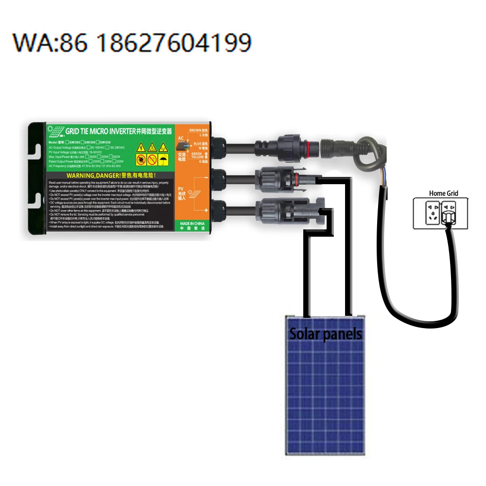 2800W IP65 Waterproof Grid Tie - Grid Tie Micro Inverter recension och pris
