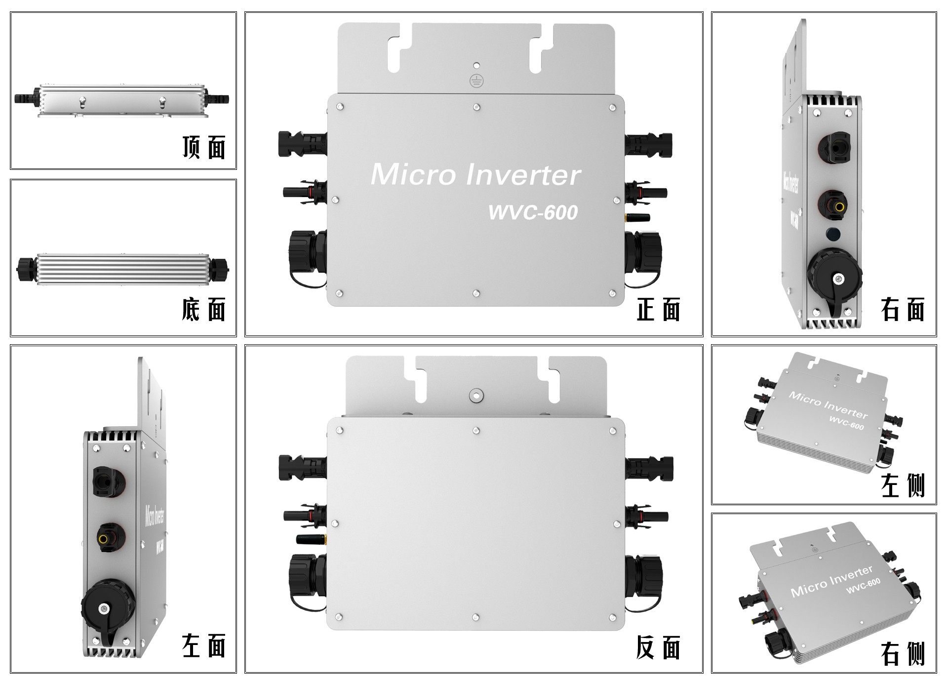 WIFI IoT WVC Solar PV Smart Mi - Grid Tie Micro Inverter recension och pris