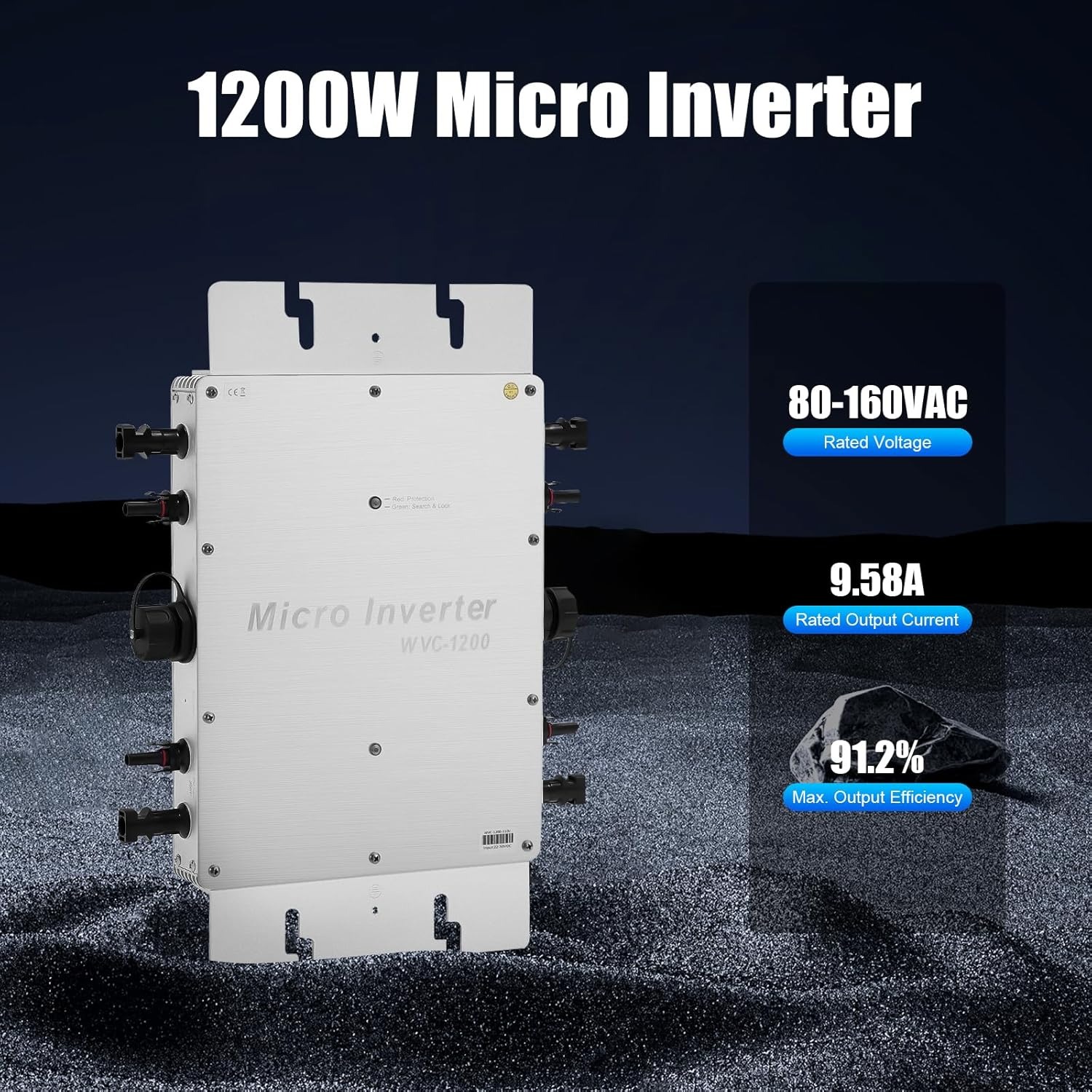 1200W Grid Tie Micro Inverter, - Grid Tie Micro Inverter recension och pris