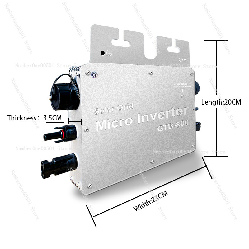 GTB800W Silver Micro Grid Tie  - Grid Tie Micro Inverter recension och pris