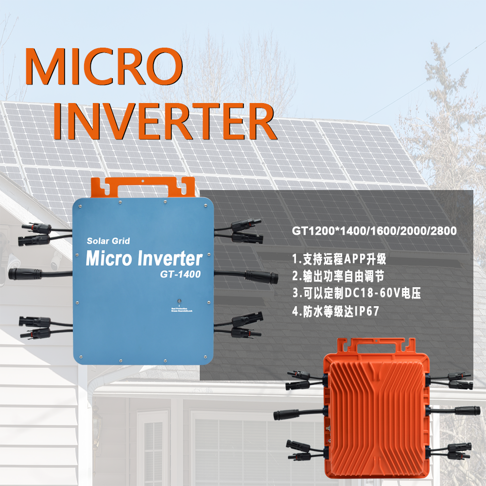Smart WIFI 800W Single Phase M - Grid Tie Micro Inverter recension och pris