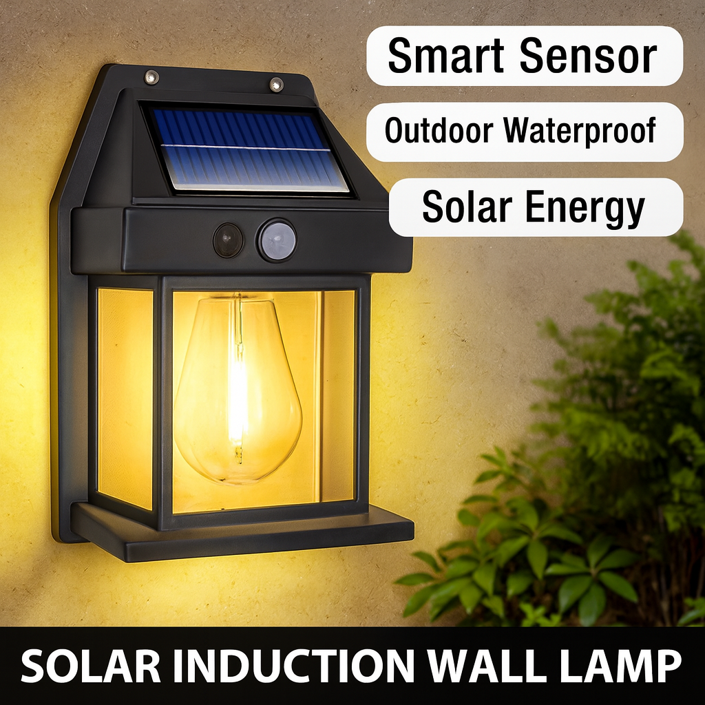 Powerful Solar Wall Light Outd - Renewable Energy House recension och pris