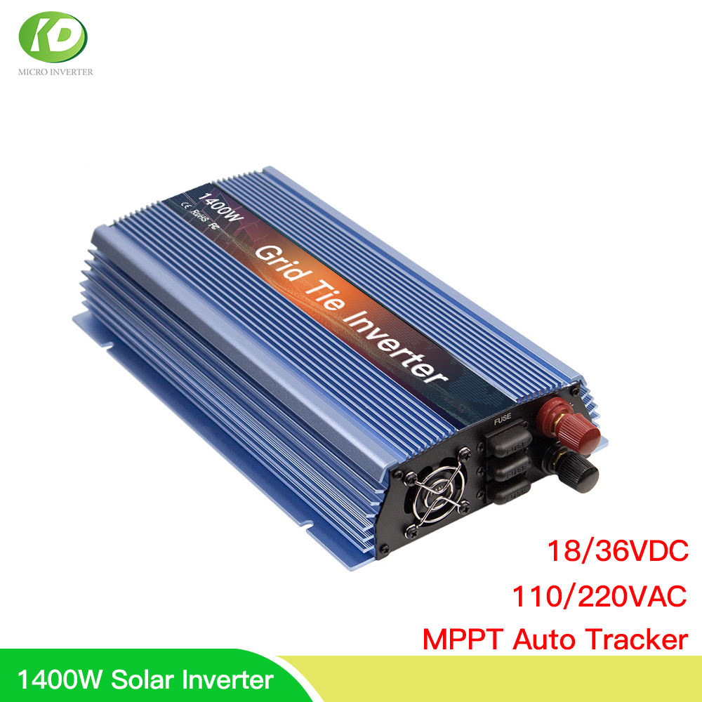 18V 24V 36V 1400W Solar On Gri - Grid Tie Micro Inverter recension och pris